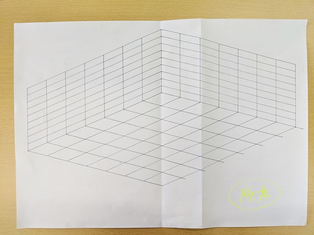 立体的に見える図面 アイソメ図 の書き方 株式会社司不動産